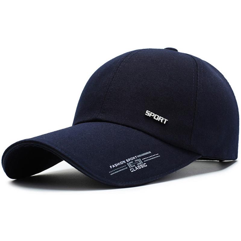 

NORTHWOOD бейсбольные кепки с длинными полями для мужчин и женщин, летняя спортивная кепка, шляпы для папы, хлопковая кепка от солнца, дальнобойщик Adjustable темно-синий