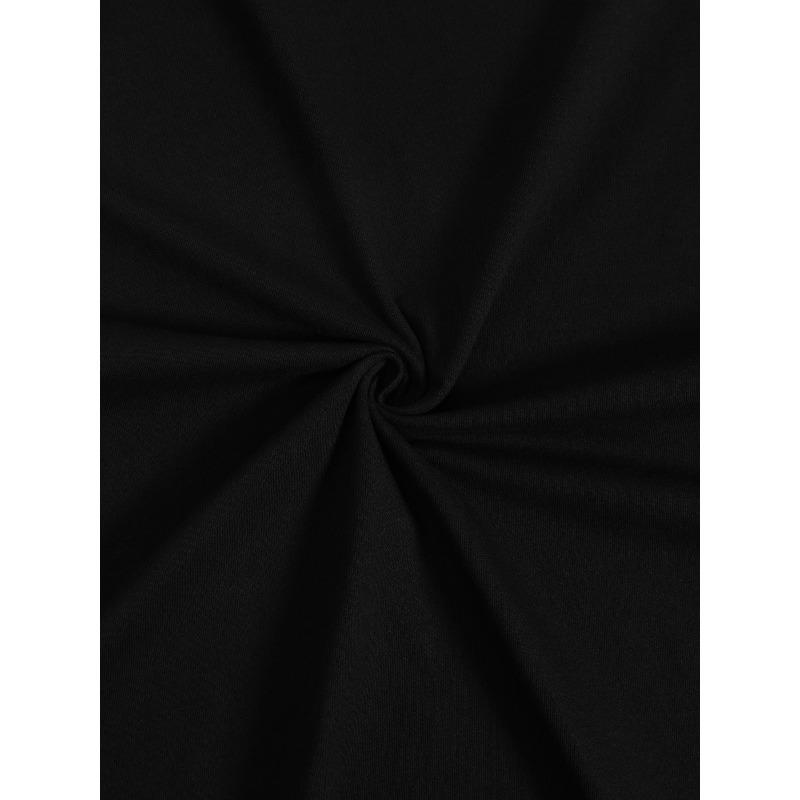 Europäische Größe Übergröße - Damen Glitzerndes Herz Muster T-Shirt | Leichtes Strapazierfähiges Kurzarm Rundhals Freizeit Oberteil mit Schwarz und Herz Design