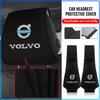 1/2pcs Car Accessories Seat Headrest Protective Covers For Volvo Rdesign XC90 S60 XC60 V70 S80 S40 V50 V40 V60 C30 S70