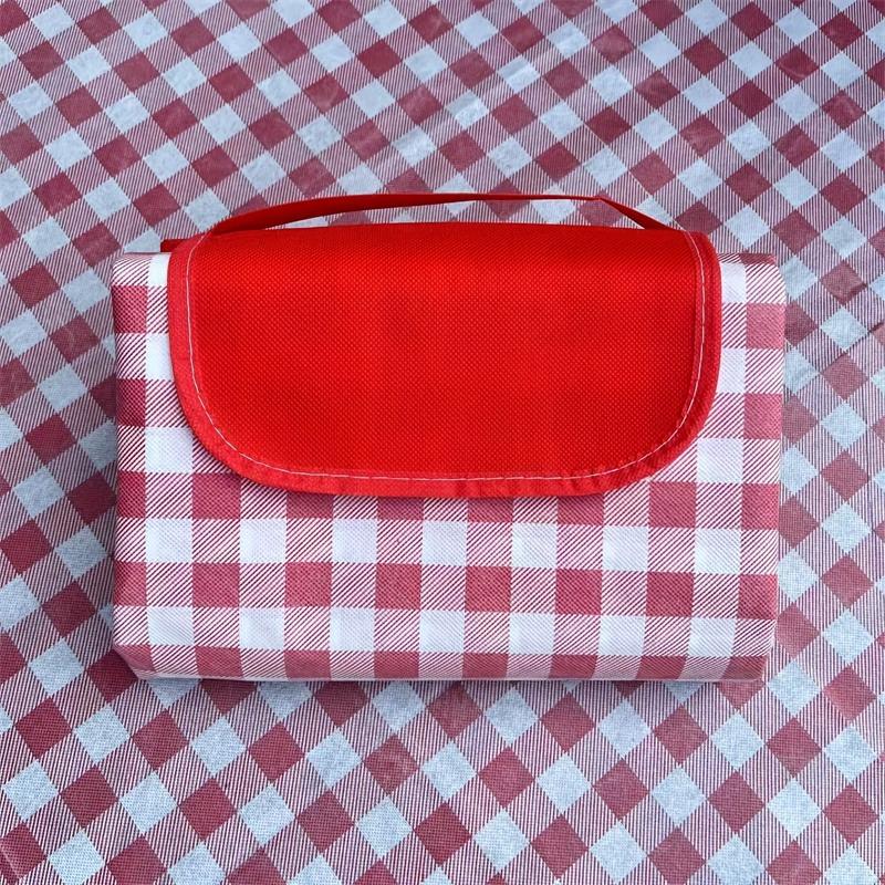Picnic Blanket Beach MatPortable Travel Outdoor Indoor Family BBQ 150x200cm 200x200cm Sandproof Waterproof Camping Blanket