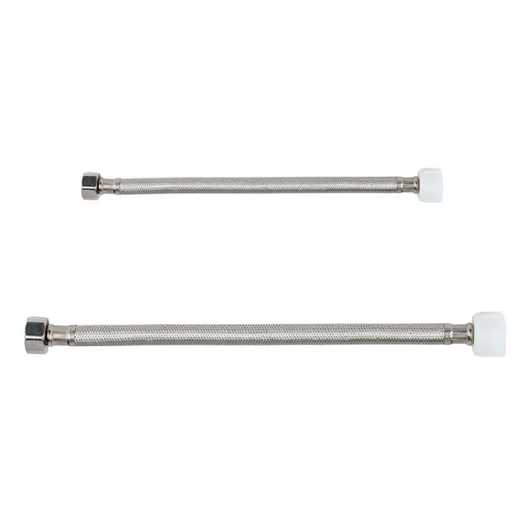 7/8inch To 1/2inch Flexible Toilet Hose Connector Braided Toilet Water Supply Line Stainless Steel Braided Hose