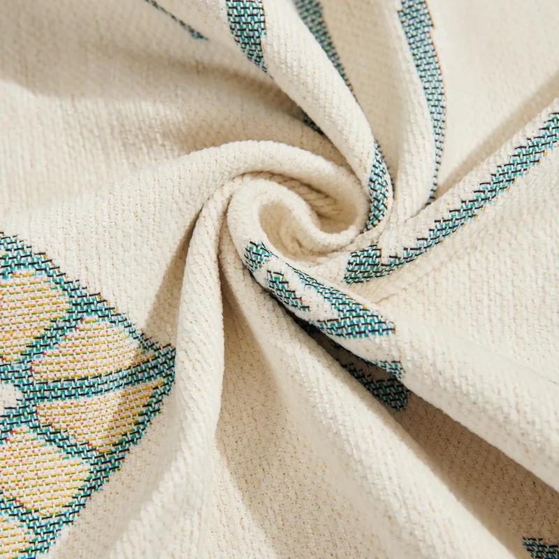 Chenille Geometry Sofa Towel Four Seasons Universal Sofa Towel Non-slip Printing Couch Blanket All Inclusive Cover Cloth Towel