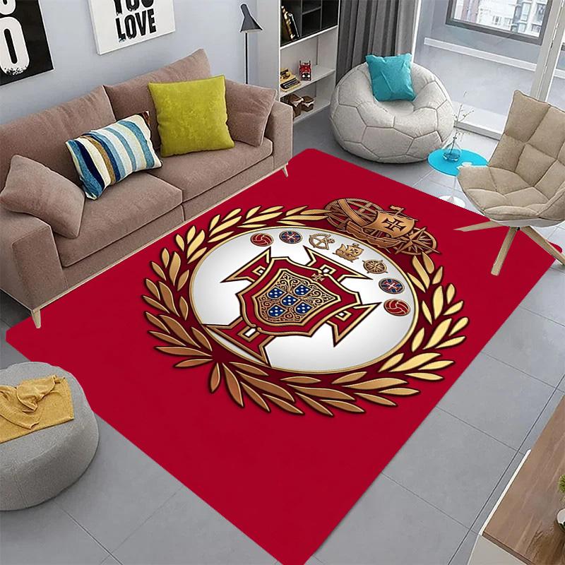 Portuguese Heritage Emblem carpet printing Living room and bedroom mats Dormitory decoration Doormat Christmas gifts