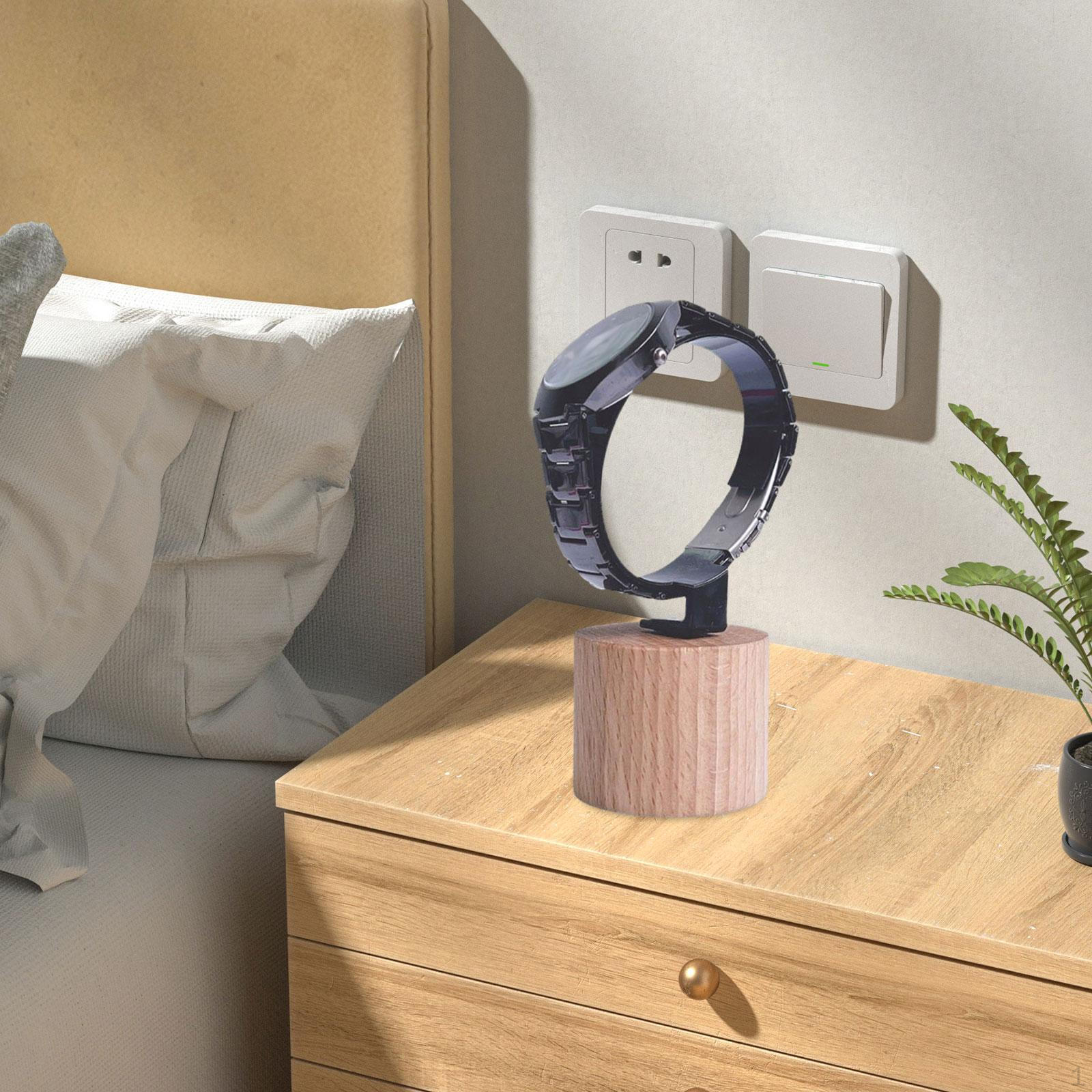 

Подставка для часов, держатель для организации, кронштейн, органайзер для наручных часов для комода чёрный