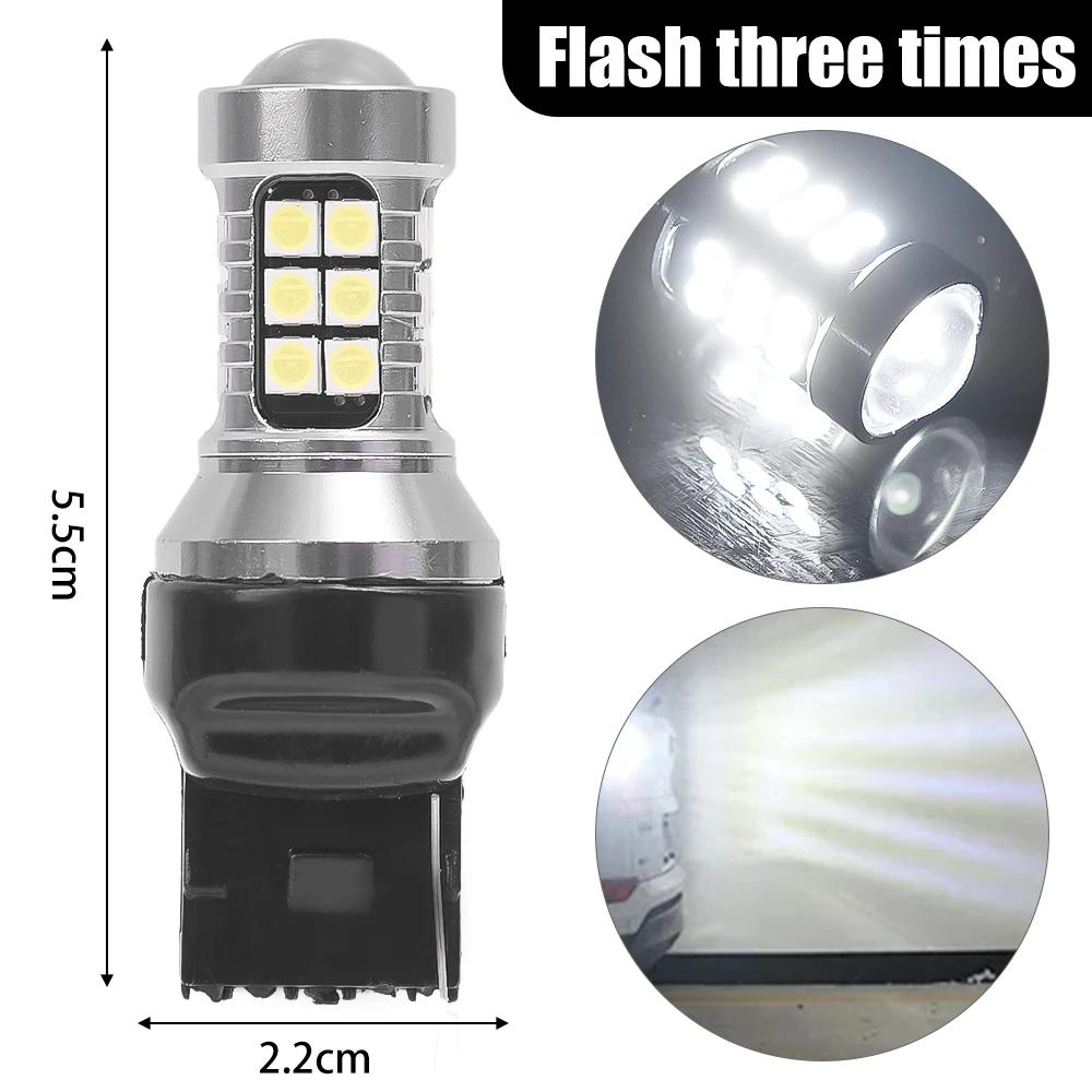 T20 Car LED Reverse Light 27SMD Decoding High Brightness LED Rogue Reversing Light T15 W16W 7440 7443 3156 3157 Signal Light