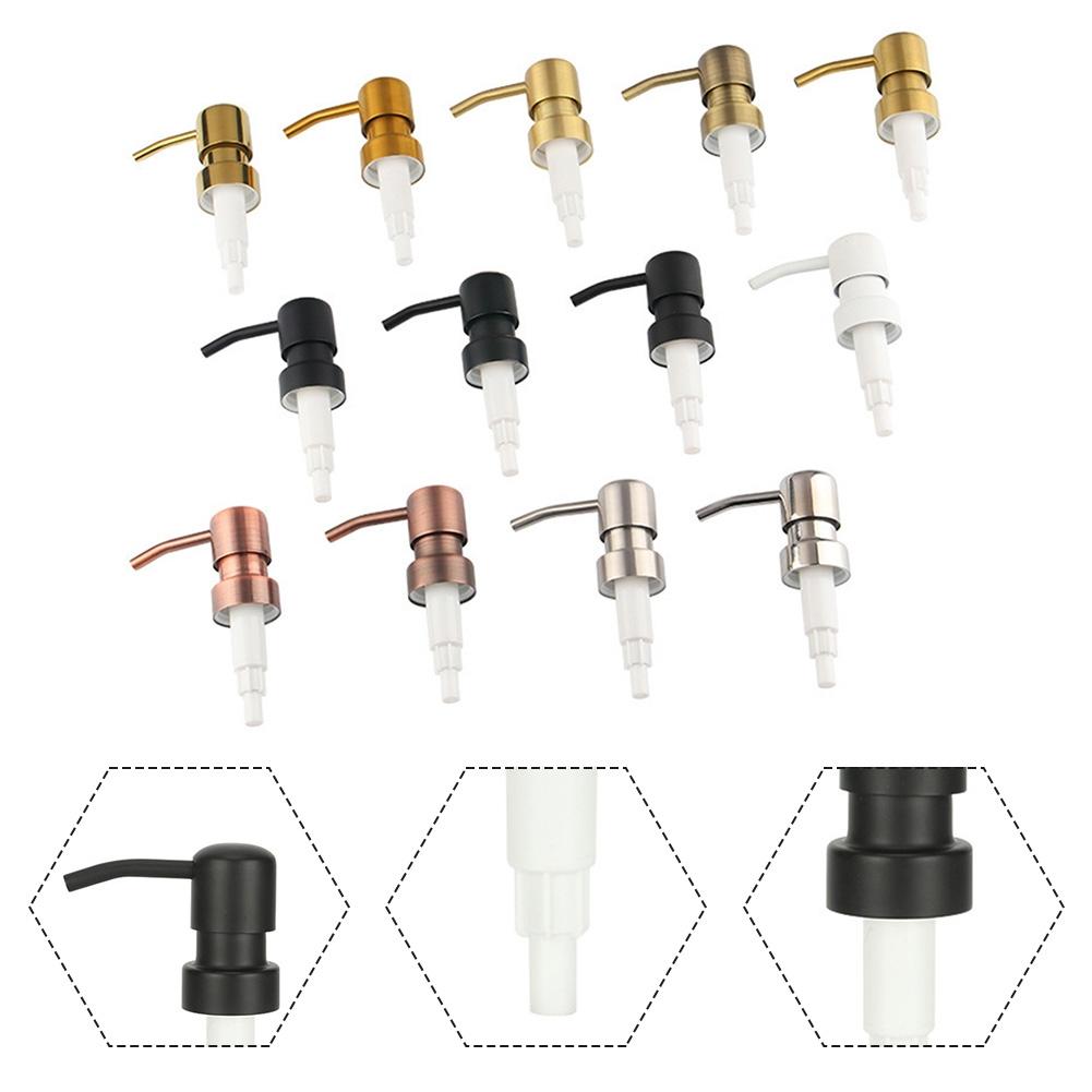 Easy to Install Stainless Steel Pump Head Compatible with Bottles