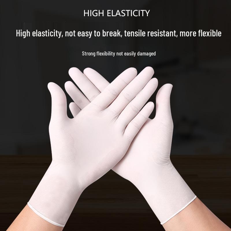 Durable Thickened Disposable Nitrile Gloves for Food Grade, Kitchen, Baking, Hygiene, Industrial, and Labor Protection