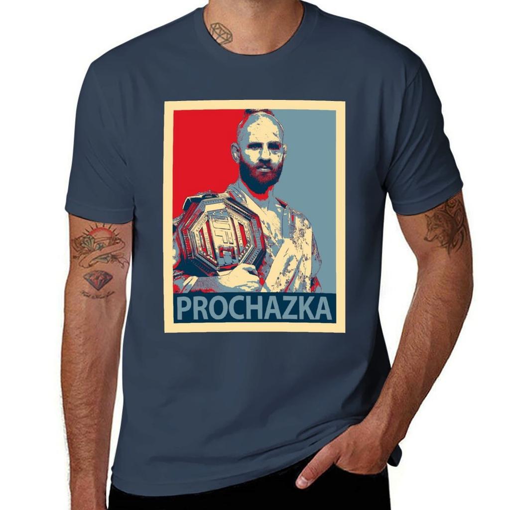 Jiri Prochazka Tshirt Work Daily Short Sleeve Top