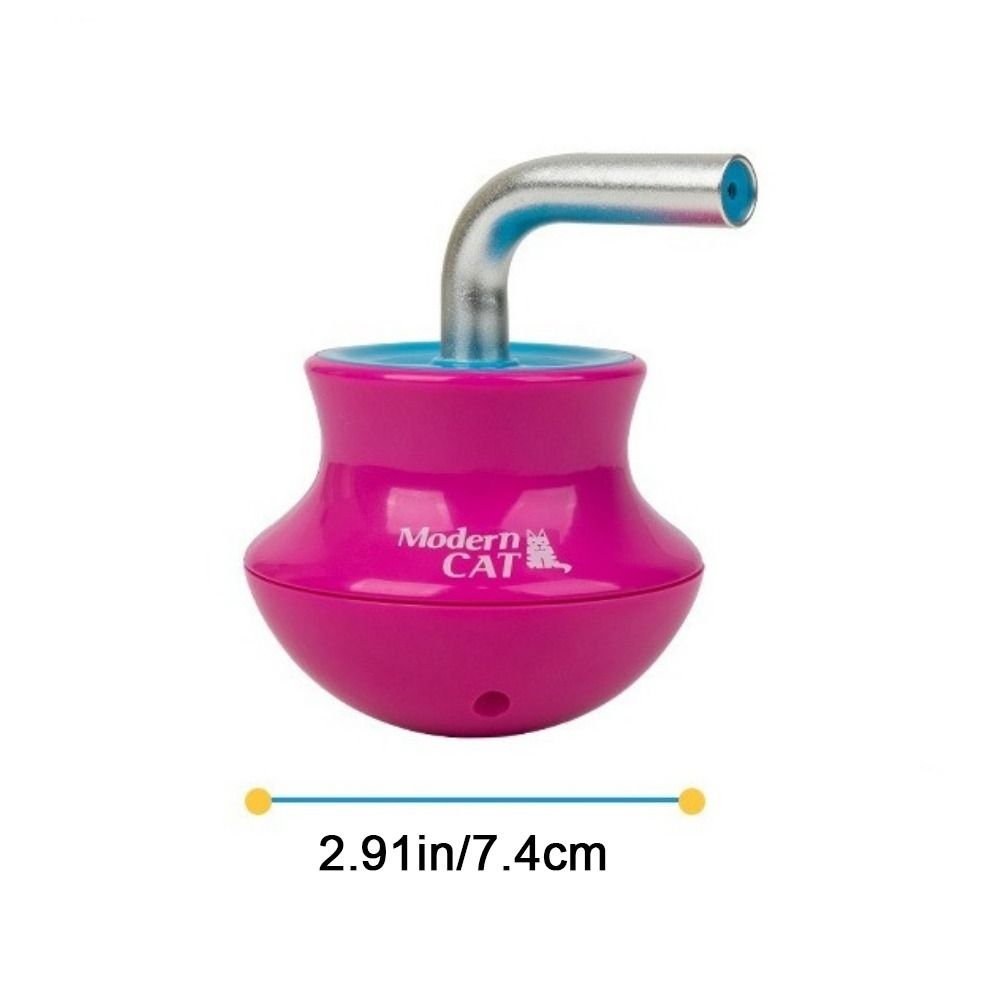360° Rotation Automatic Laser Cat Toy USB Charging Anti-Collision Cat Tumbler Toy Infrared Laser Interactive Pet Toy