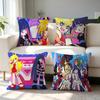 Panty and Stocking Anarchy Pillow Case Sofa Living Room Bedroom Doublesided Printing Square Cushion Nap Time Pillow Case