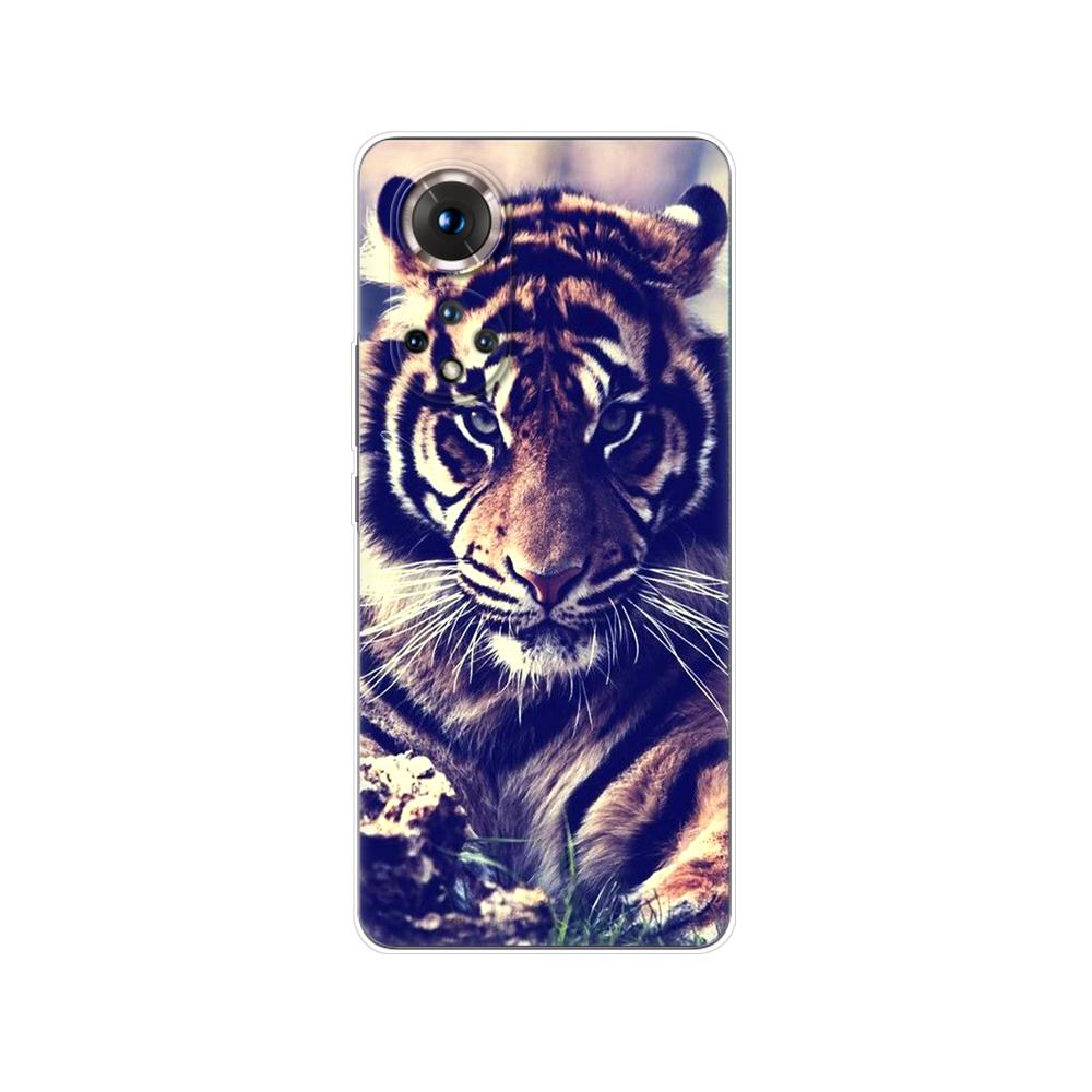 For Honor 50 Case For Honor 50 Pro Case Phone Back Cover On Huawei Nova 9 Pro Case Nova9 Honor50 50Pro Case Wolf Tiger Lion Bear