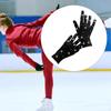 Figure Skating Competition Gloves Thermal Comfortable with Rhinestones Decoration Winter Skate
