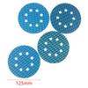 10Pcs Of 5-Inch 8-Hole Diamond-Shaped Sanding Discs With Adhesive Backing, Available In Grits 60-400 For Woodworking