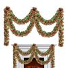 Christmas Tinsel 6.5ft Sparkling Decoration Party Garlands For Party Birthday Halloween Thanksgiving Photo Parties Easter