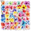 10 30 50pcs Colorful Flowers Stickers Cartoon For DIY Phone Laptop Guitar Travel Luggage Skateboard Kids Toys Graffiti Sticker