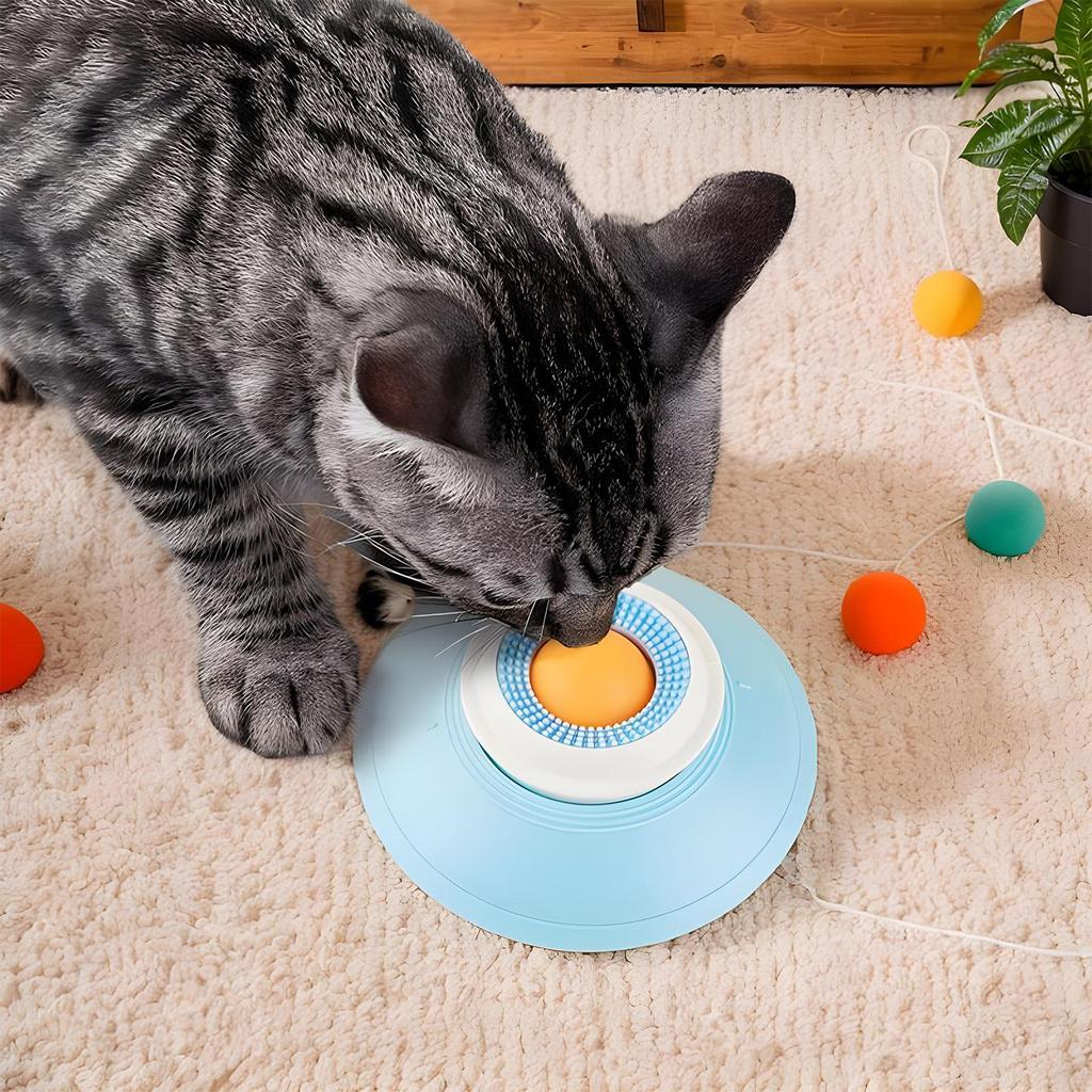 Lecknapf für Hunde Nassfutter Leckpad mit Saugnapf Anti-Schlingen Haustier-Beschäftigungsspielzeug für Baden, Fellpflege und Training