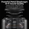 Mini Bone Conduction Vibration Speaker TWS Wireless Bluetooth Stereo Portable Metal Digital Audio Speaker