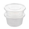 Lisso Disposable Round Soup Bowl with Lid
