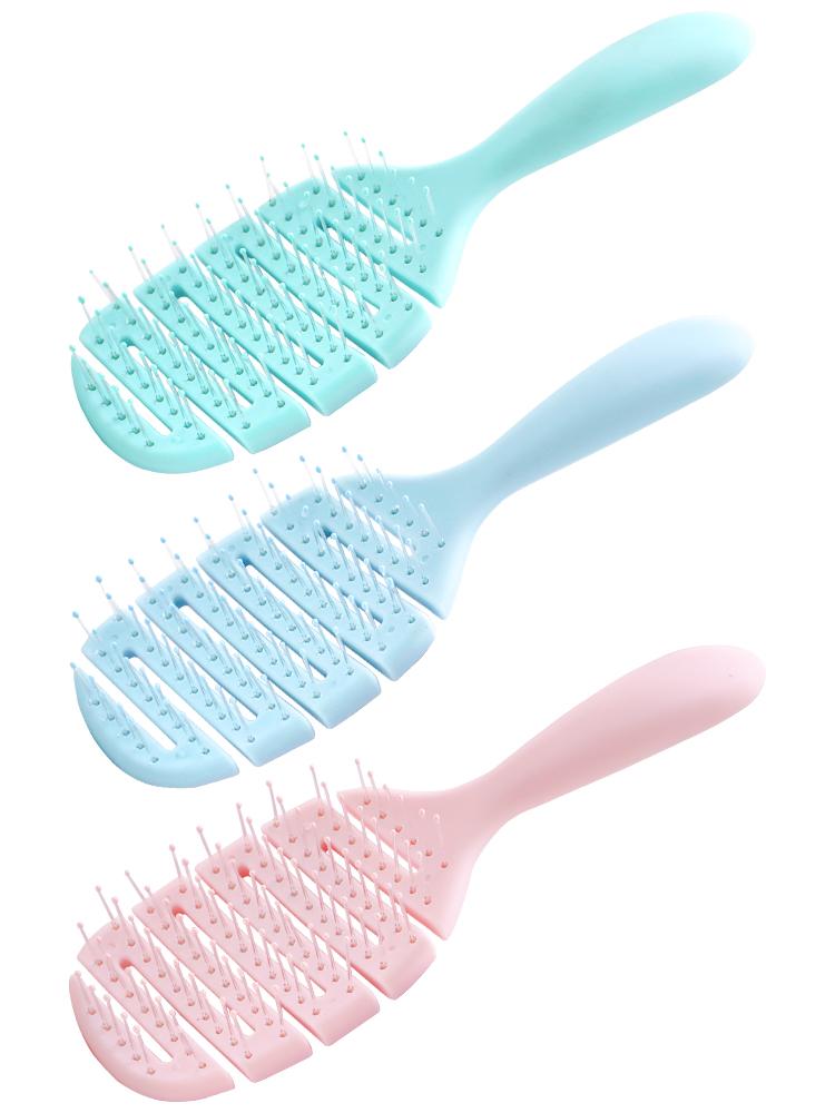Hairbrush Hollow Out Hair Brush Scalp Massage Combs Hair Styling Detangler Fast Blow Drying Detangling Tool Wet Dry Curly Hair