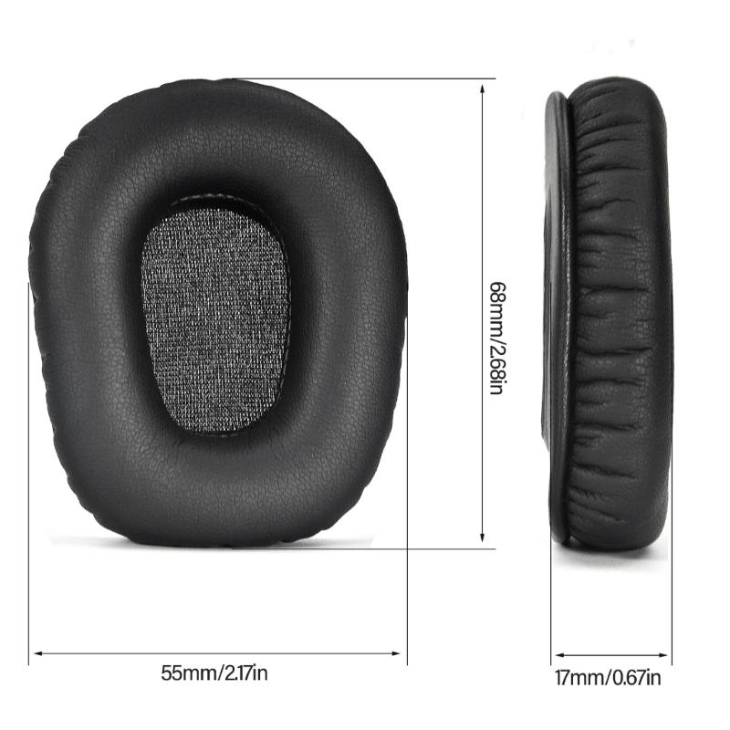 Replacement Ear Cushions for Noise Isolation and Comfort,for Vxi B350XT Headsets,Earpads Earcups Easy Installation