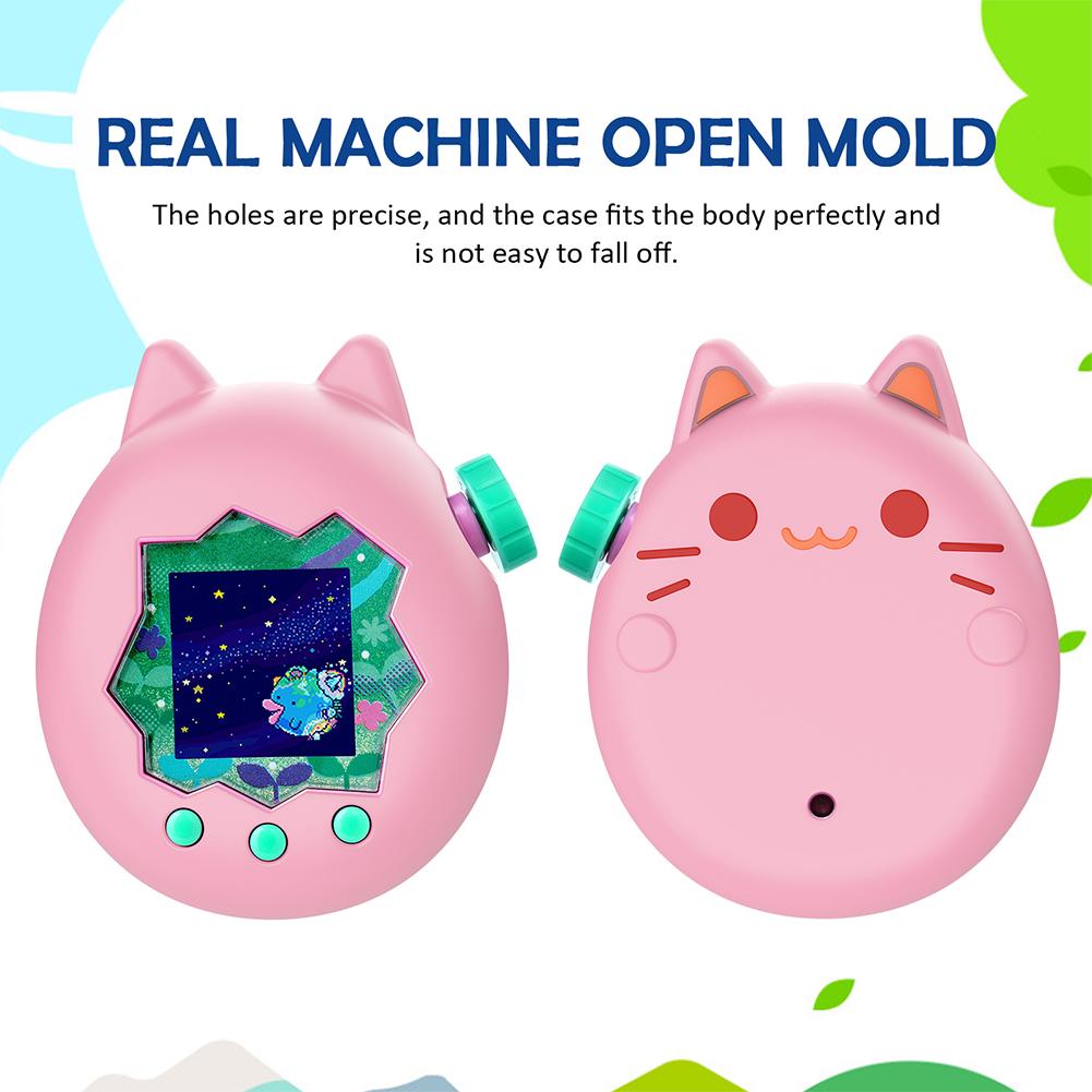 3Pcs Virtual Electronic Pet Silicone Case For Tamagotch Paradise Game Machine Protective Cover Virtual Electronic Pet Accessorie