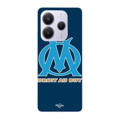 Case - MANIACASE - Xiaomi Redmi Note 14 5G - OM Olympique De Marseille Logo - Flexible - Blue