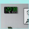 Horloge Murale Numérique Minimaliste Avec Affichage LED Et Veilleuse Pour Décoration de Salon