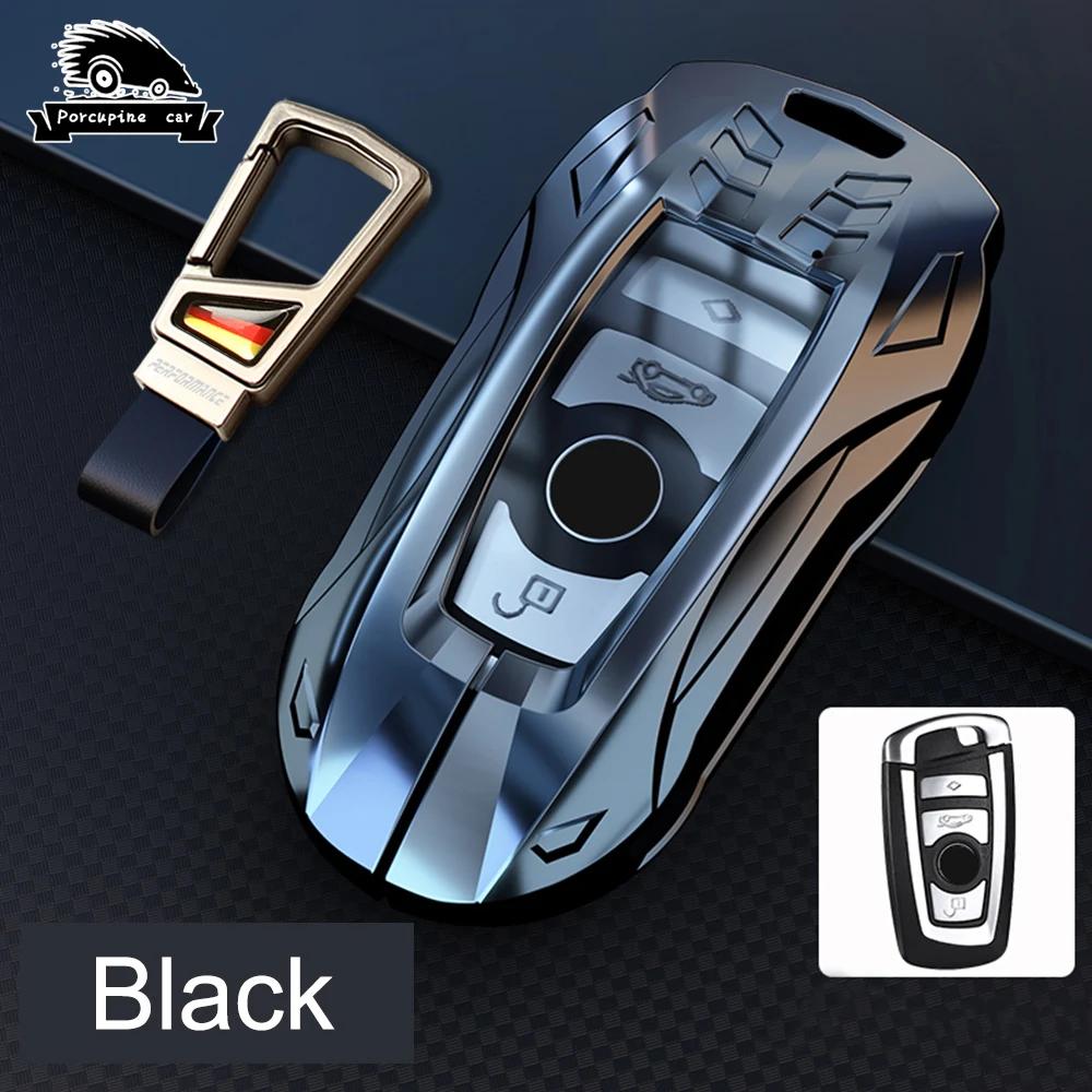 New Zinc Alloy Style Auto Key Fob Cover Case Housing Remote Fit For Bmw X3 X5 X6 F30 F34 F10 F20 G20 G30 G01 G02 G05 F15 F16 1 3 5 7 Series