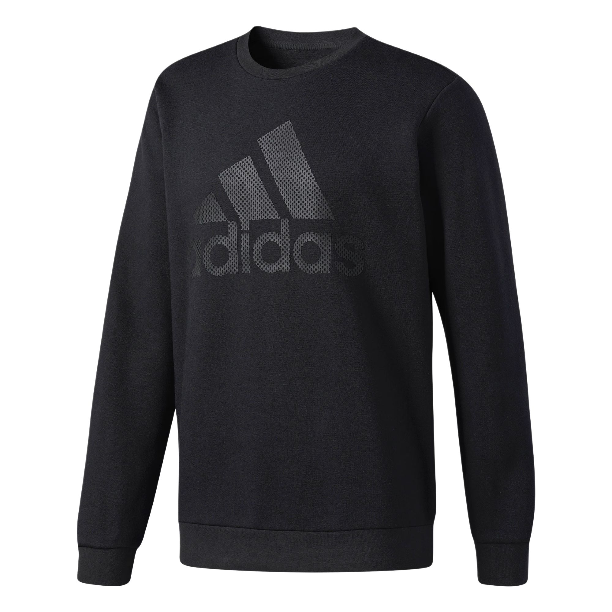 

Adidas Ess Cot Bos Crew Neck Pullover Sports Sweatshirt Men Sweatshirt Black CG0854 2XL