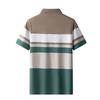 Summer Solid Color Men's Short Sleeved T-shirt Thin Business Lapel Men's Polo Shirt