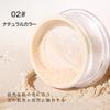 KIADZIE Loose Powder, Natural, Light Skin, Purple, Pore-Blurring, Oil-Preventing, Makeup Finishing Face Powder (02-Light Skin)