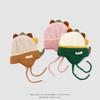 Dinosaur Knitted Winter Wool Hat: Warm, Cute & Colorful Ear Protection for Infants & Toddlers