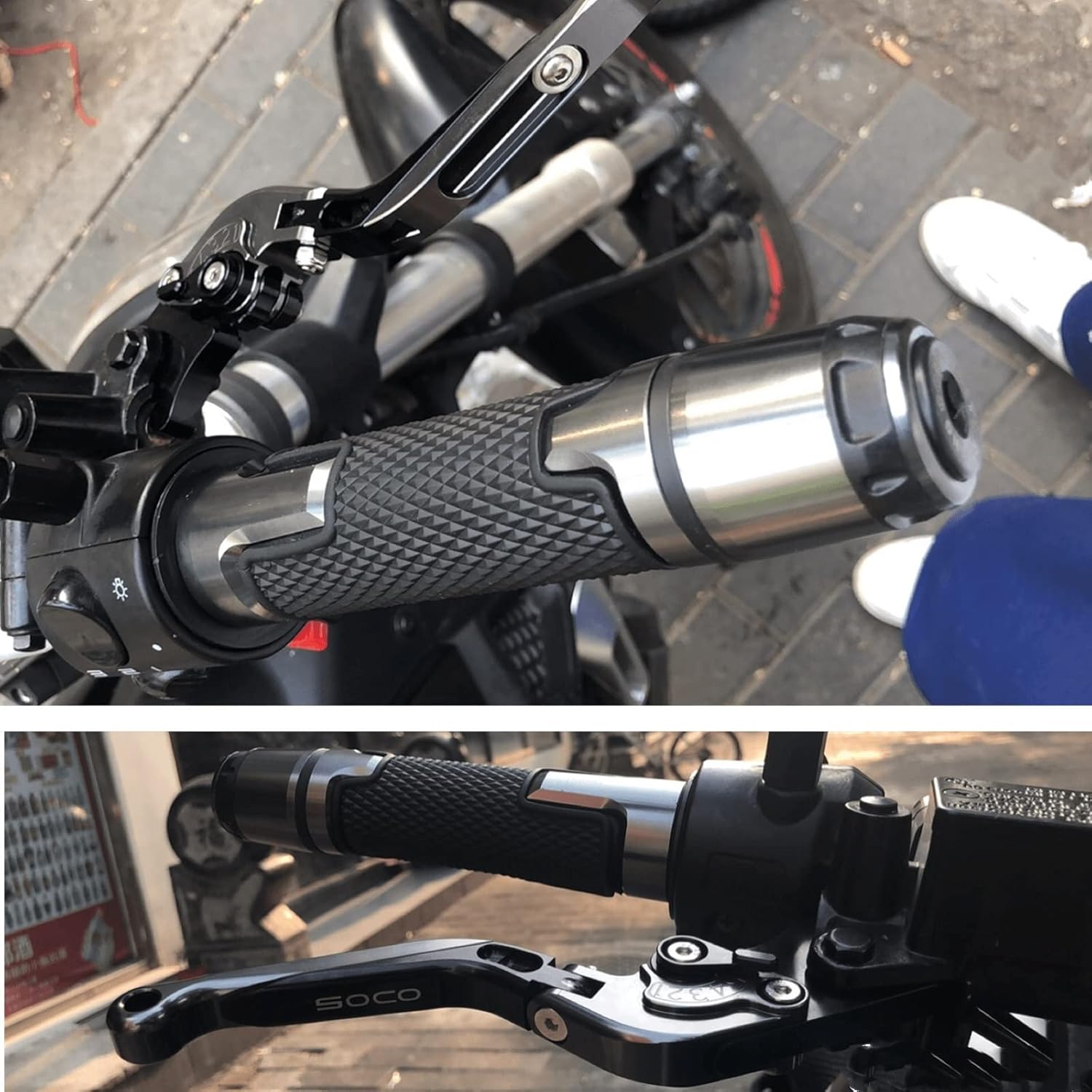 

for BMW S1000XR S1000 XR S 1000XR 2015 2016 2017 2018 Motorcycle Folding Extendable Brake Clutch Levers Adjustable with Logo CNC Accessories (Color : 9