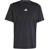 T Shirts Men's Black Crew Neck Moderate JD0196