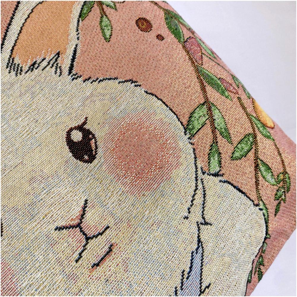 Canvas Bags Handbag For Women Shopper Cute Cat Shopping Tote Bag With Zipper Designer Bag Japanese Style Cartoon Large Shoulder Bags