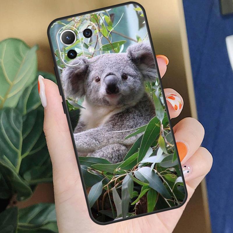 Koala Case For Xiaomi 15 14 Ultra 13T 14T 15T Pro 17 Pro Max POCO X7 Pro X5 X6 F5 F6 F7 F8 Coque