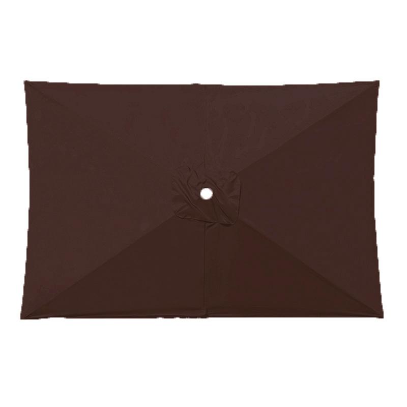 Outdoor Rectangular Parasol Cloth Garden Patio Sunshade Rainproof Sun Umbrella Replacement Cloth Heavy Duty Replacement Canopy