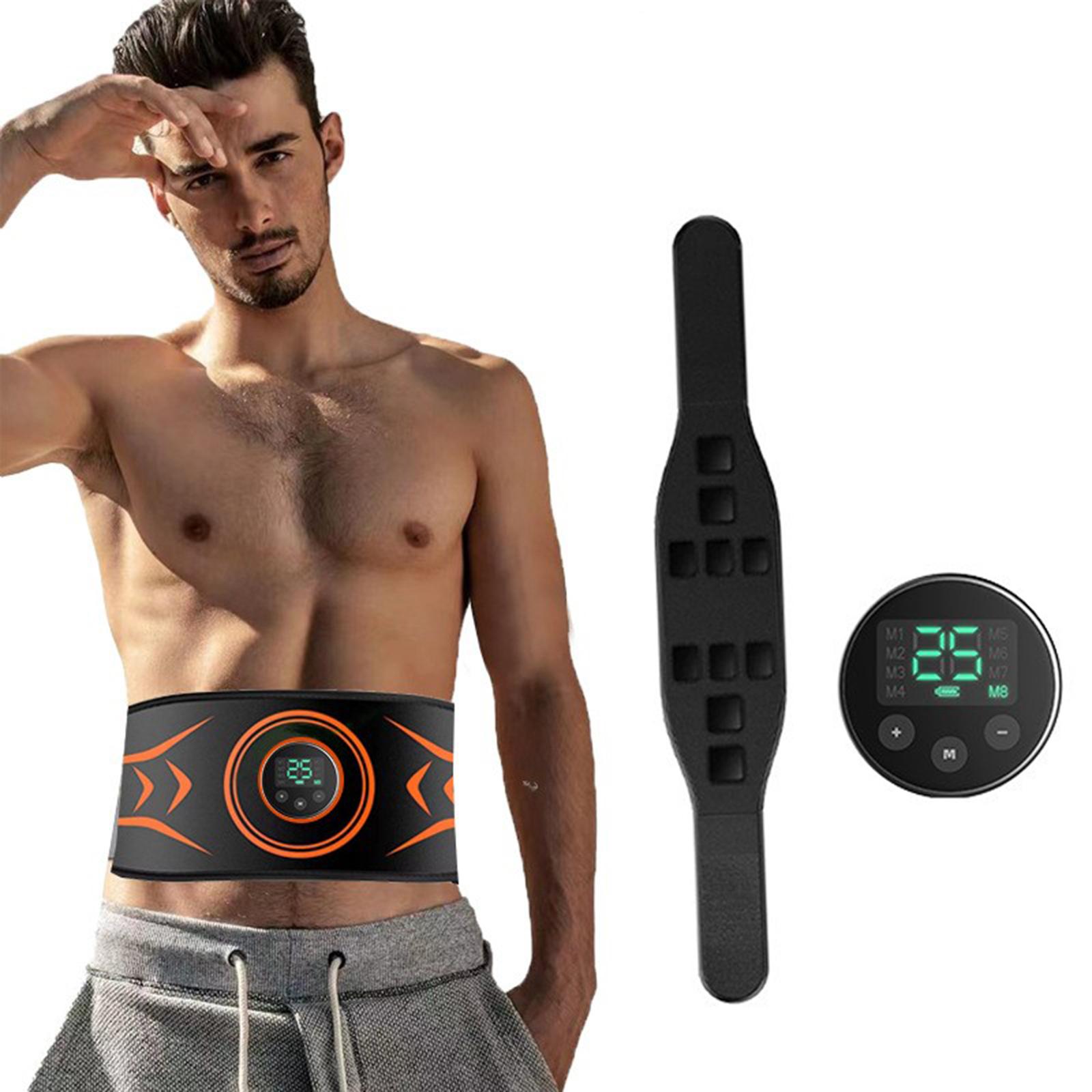 Electric  saging Slimming Belt Abdominal Toning Belt Trainer Abs Fitness Workout Equipment for Abdomen