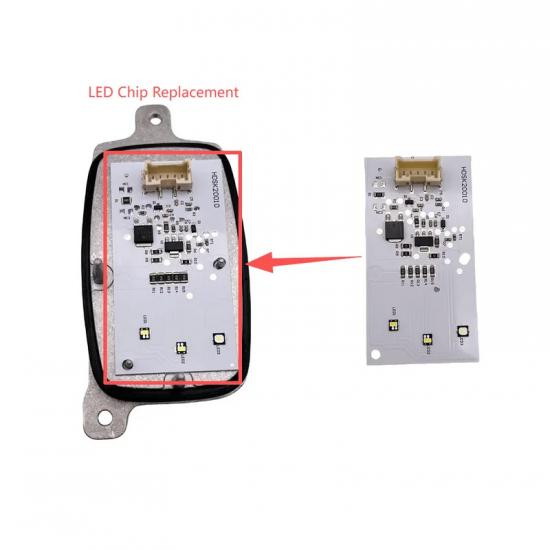 Original White DRL Module LED Chips 285753299 285759447 For Renault Megane IV Headlight Daytime Running Light Brightly