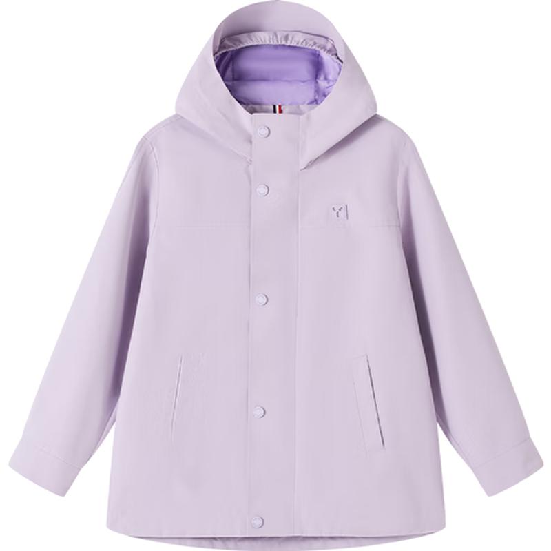YEEHOO Girl s Hooded Outdoor Spring Jacket 130