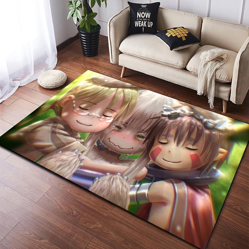 Anime Made In Abyss Carpet Kitchen MatEntrance Doormat Bedroom Floor Decoration Living Room Carpet Bathroom Anti-slip Rugs