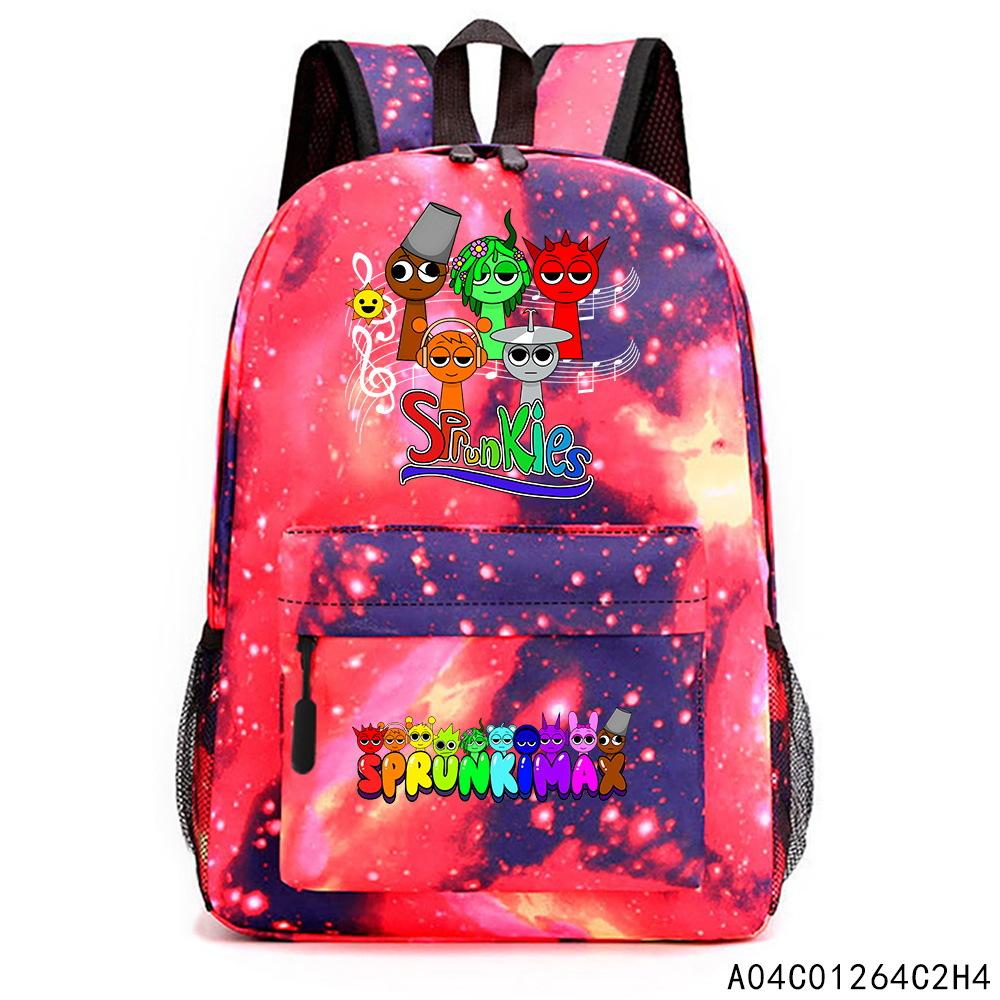 Rhythmus Box Cartoon Grundschultasche Klassen 1-6 Rucksack Leicht Großes Fassungsvermögen Verschleißfest Kinder-Schultasche