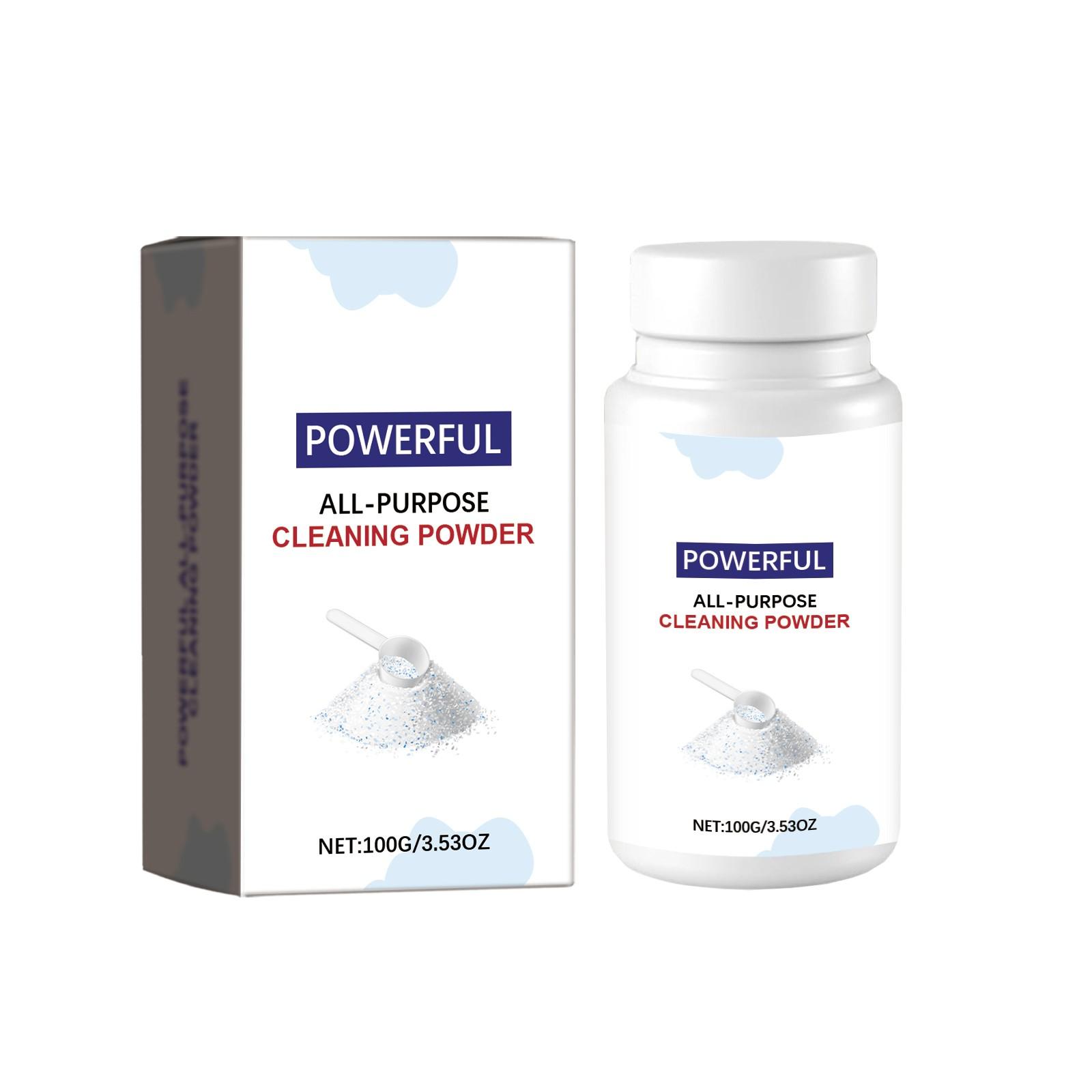 

Многофункциональный кухонный порошок для чистки пятен на нержавеющей стали и керамике 100 г