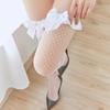 ქალთა Cosplay Over The Knee Pantyhose Lace Bow Thigh High stockings Nightclub ელასტიური წინდები