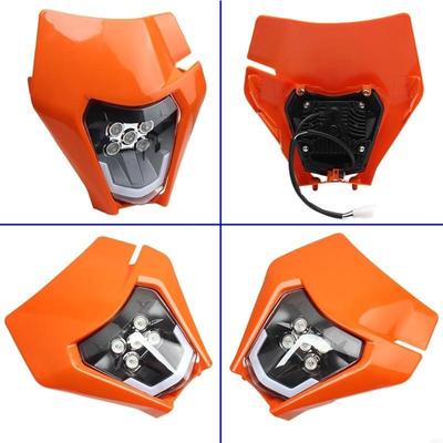 28GC Dirt Bike Headlight Dirtbike LED Headlights Motorcycle for Head Lamp Light K