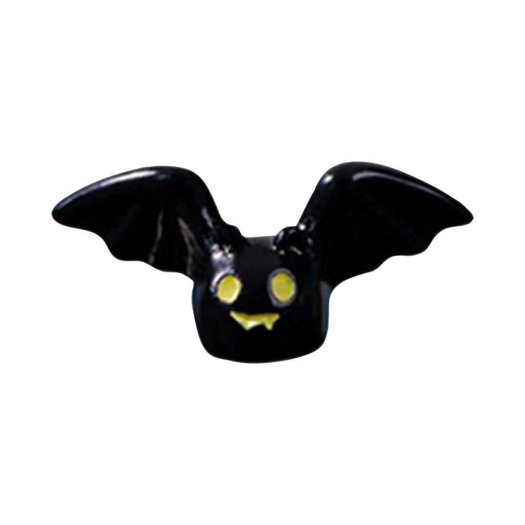 Halloween Ball Resin Figurine with and Pumpkin for Tabletop Shelf Decor