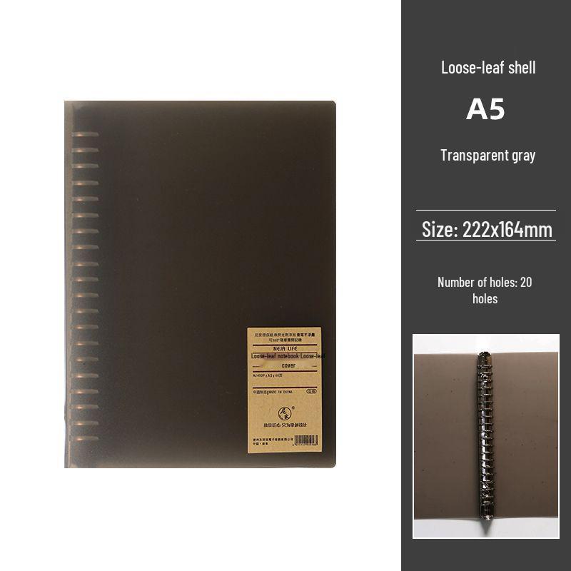 Smooth Loose-Leaf Notebook with Removable Pages for Postgraduate Exams