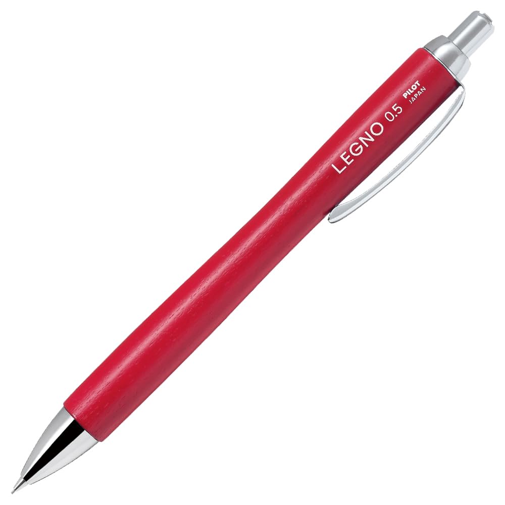 PILOT Mechanical Sharp Legno HLE1SKR Pencil, R, Red,