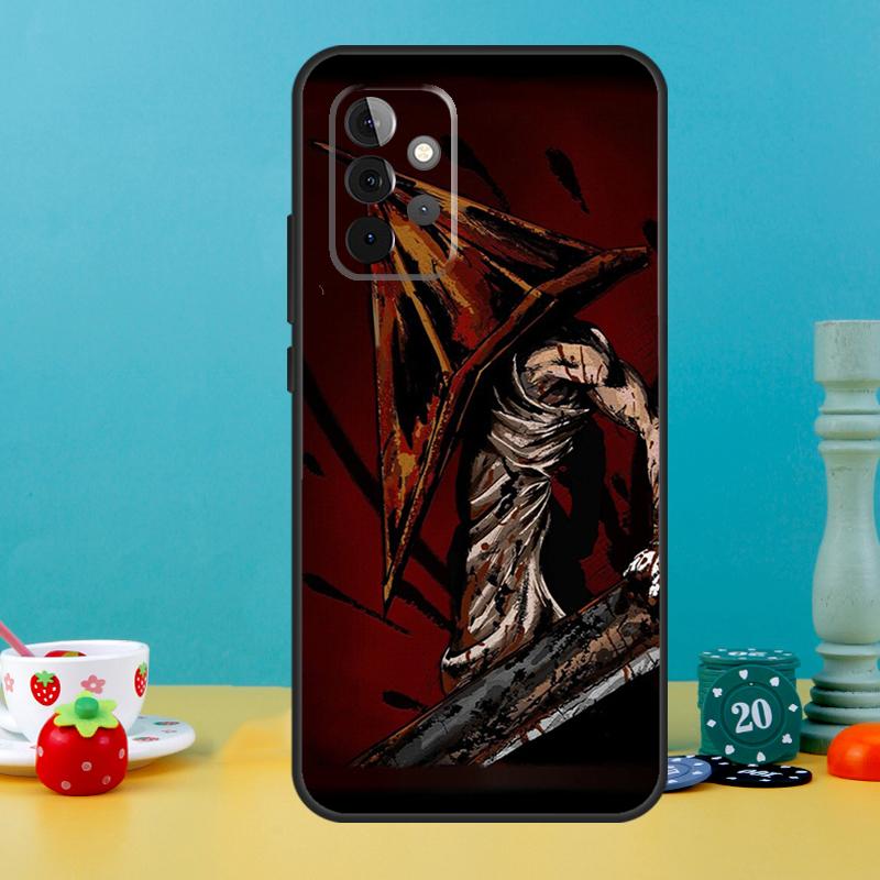 

Horror Game Silent Hill Case For Samsung Galaxy A54 A34 A24 A14 A52 A32 A12 A53 A33 A13 A51 A71 A21S A52S Cover Samsung A53 5G