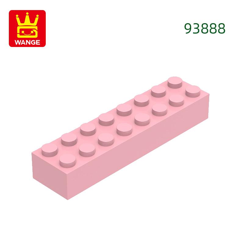 21Pcs/Lot 93888 Timeless Basic Thick 2x8 Constructing Blocks Construction Accessories Works With Brick Children Playthings Present